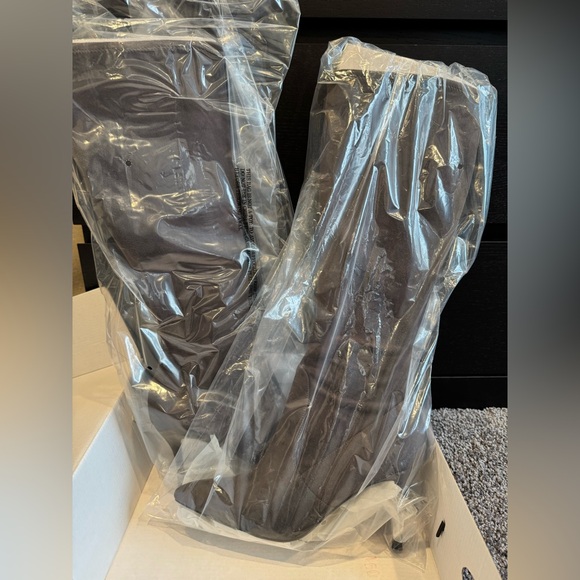 NWT Nine West Calla Pointed-Toe Tall Women’s Boots Gray Knee-High 8 1/2 M - Picture 7 of 9